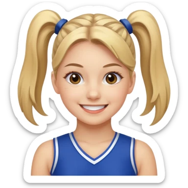 pon pon da cheerelader sticker