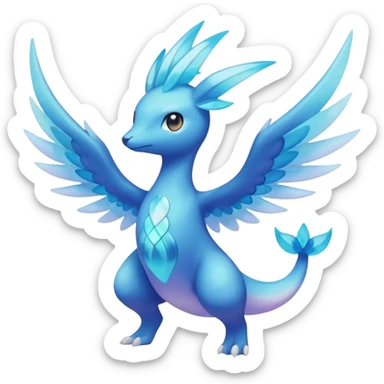 Mezprit-Uxie-Azelf-Pokémon, full body sticker