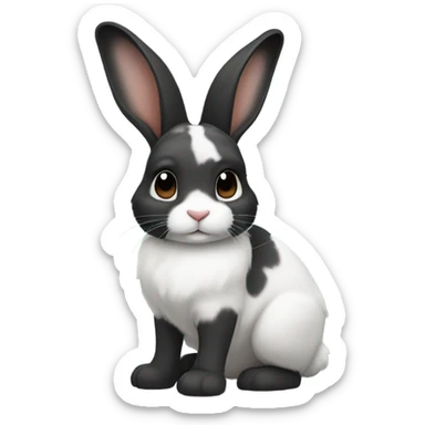 Dutch bunny  sticker