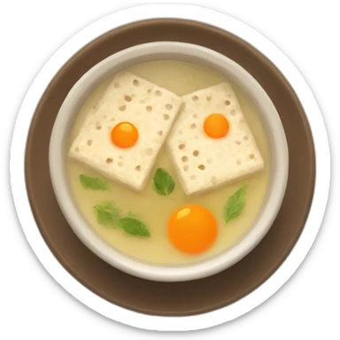Matzah ball soup sticker