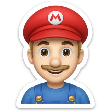 Super mario sticker