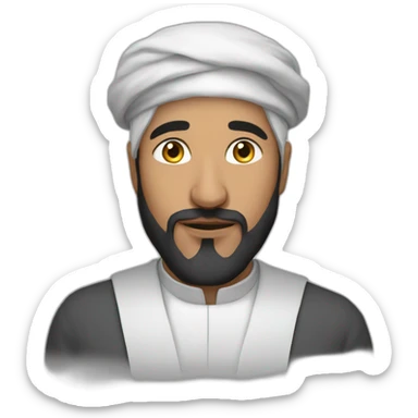 Prière musulmane sticker