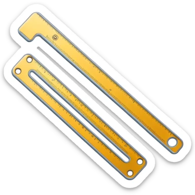 very thin heating element that is like a ruler sticker