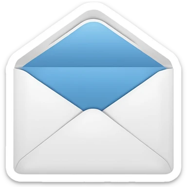 white invitation sticker