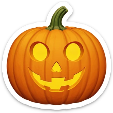 Halloween spooky sticker