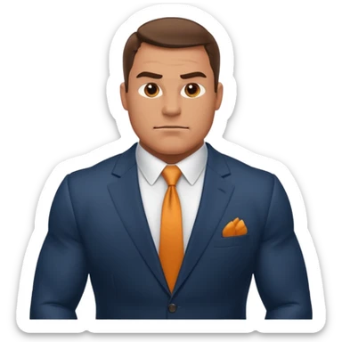 Make me a nice super cool and very huge man who knows all the things about everyone sticker