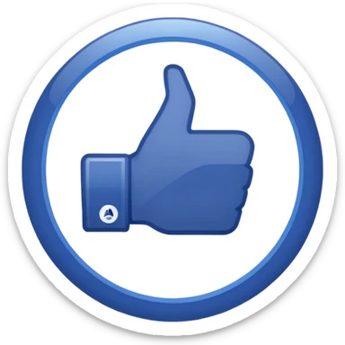 Create me an emoji that looks exactly like the Facebook blue verification batch it's for my research sticker