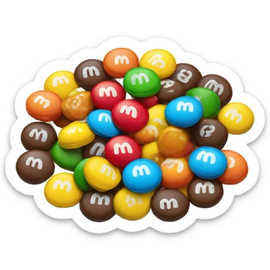 M&M’s sticker