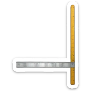 a ruler with "7cm" measured out sticker