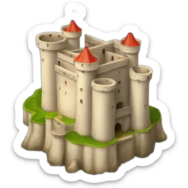 Château Fort boyard sticker