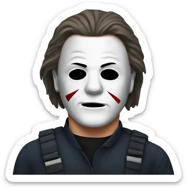 Michael Myers sticker
