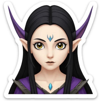 Dark elf sticker
