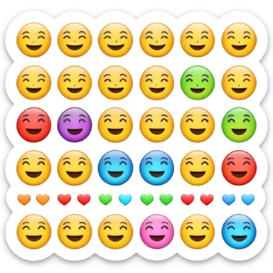 Curves emojis sticker