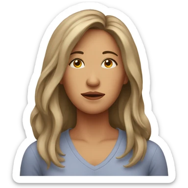 Tired mom of 3 kids sticker