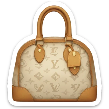 LV bag sticker