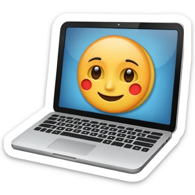 Laptop computer sticker