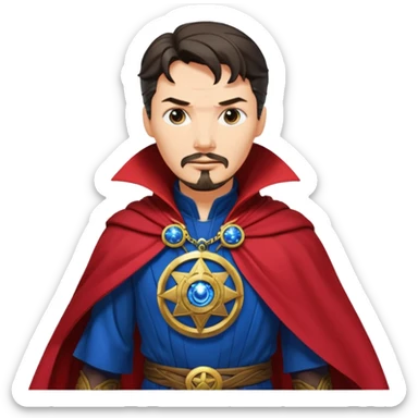 Create Doctor strange Superhero Emoji sticker