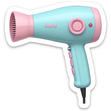 Cute Hair dryer, differentdesigns and pattern sticker