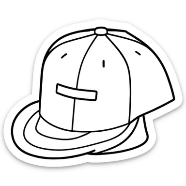 New era hats sticker