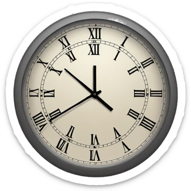 clock sticker