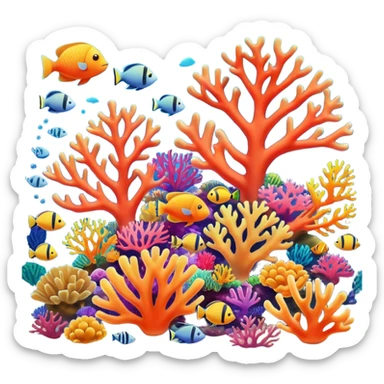 Coral Reef sticker