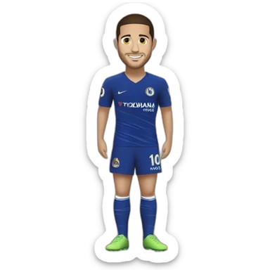 eden hazard sticker