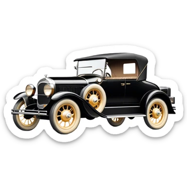1920 VITAGE CAR sticker