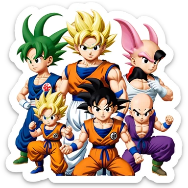 Talk Language Watch View source Dragon Ball is a Japanese media franchise created by Akira Toriyama in 1984. The franchise features an ensemble cast of characters and takes place in the same fictional universe as Toriyama's other work, Dr. Slump. While many of the characters are humans with superhuman strengths or supernatural abilities, the cast also includes anthropomorphic animals, extraterrestrial lifeforms, and deities who govern the world and the universe.  sticker