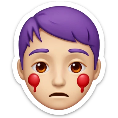 injured face emoji sticker