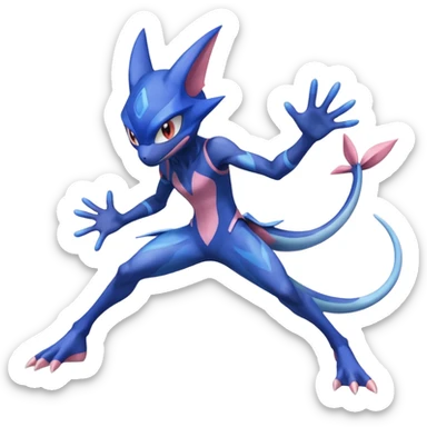 Inteleon-Greninja-fusion sticker