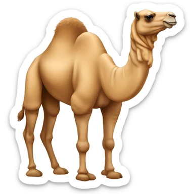 Camel sticker