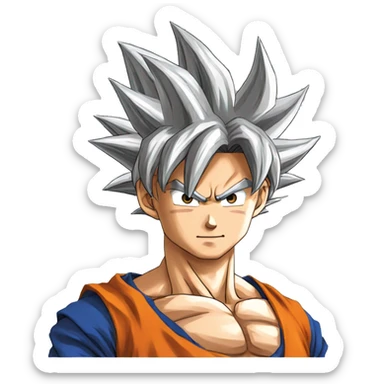 goku sayen sticker
