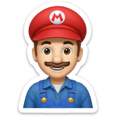 Super mario sticker