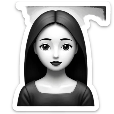 linear-monochrome-oil-painting.-oil-painting-with-rough,-impressionistic-brushstrokes-and-dramatic-chiaroscuro-lighting-techniques-on-textured-canvas.-_(a-stunning-and-vibrant-oil-painting-that-is- sticker