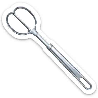 Tongs – long metal tongs for flipping
 sticker