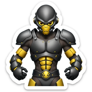 insectoid alien MMA fighter portrait, head and shoulders only, armored exoskeleton skin, sharp eyes, combat gloves, aggressive stance, 3D cartoon, mobile game icon style, clean background, no text, no watermark
 sticker