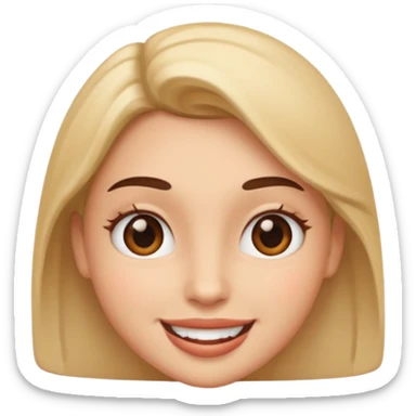 provocative face sticker