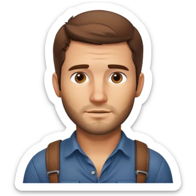 nathan drake uncharted sticker
