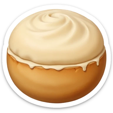 a ball shaped salb of dough sticker