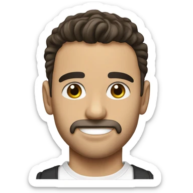 Manu Rios Fernandez Spanish Actor sticker