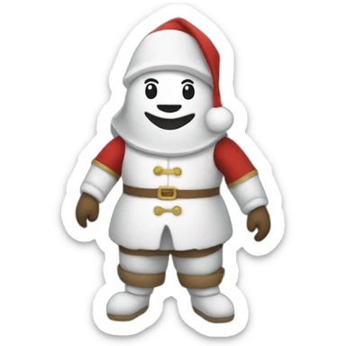 Bonhomme qui tchipe sticker