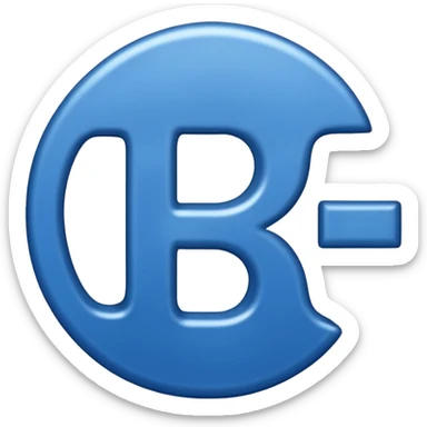 Um emoji do símbolo de π (pi) com o número 3,14 em baixo do símbolo sticker