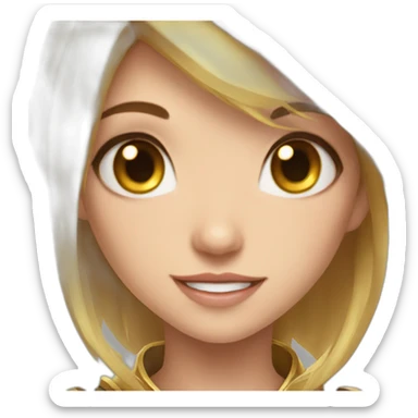 Lux League of Legends sticker