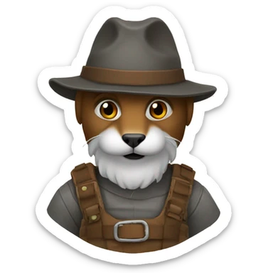 lontra a abraçar  sticker