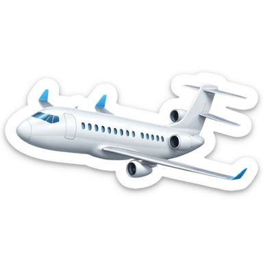 plane take off sticker
