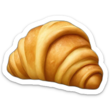 Un croissant sur la route 66 sticker