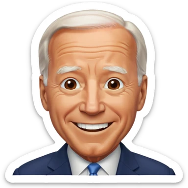 Joe Biden president sticker