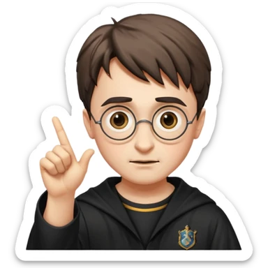 Harry potter eliyle nah çeksin sticker