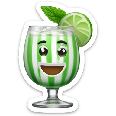 Peppermint schnapps  sticker