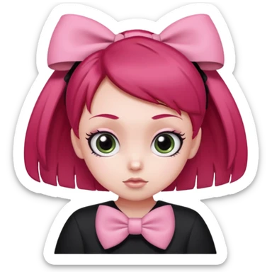 Blossom from powerpuff girls sticker